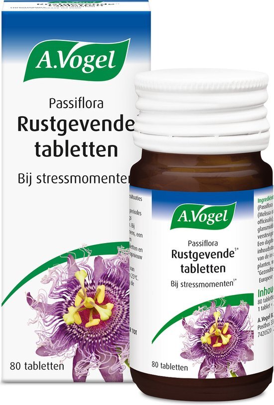 A.Vogel Passiflora Complex Rustgevend Tabletten 80st