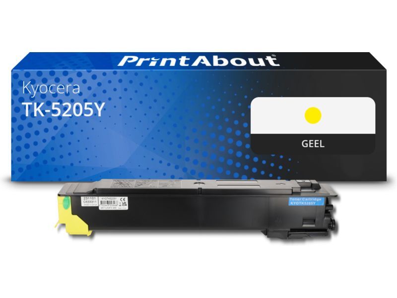 PrintAbout Kyocera TK-5205Y Toner Geel