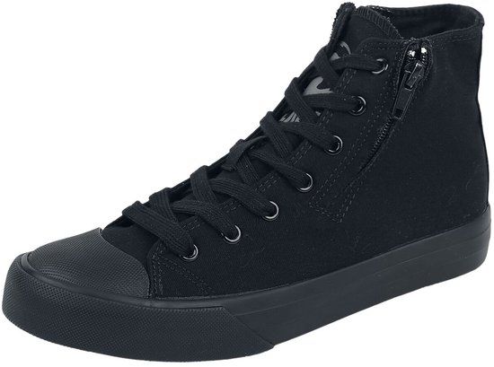 Black Premium by EMP Zwarte sneakers met rits - Unisex - EU46