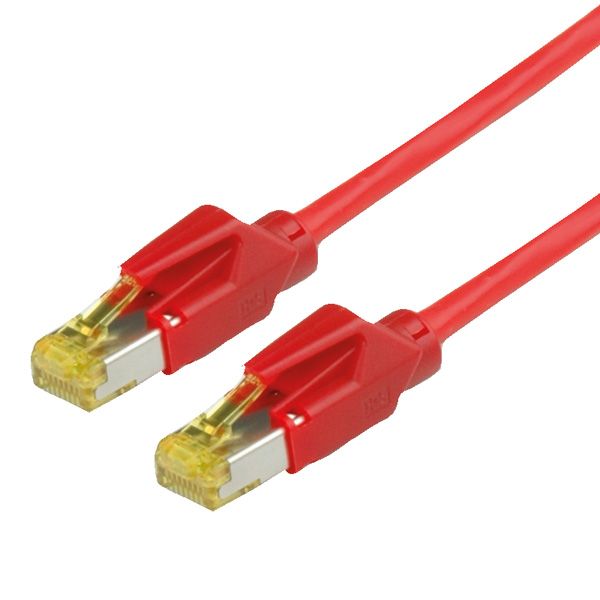 Draka UC900 S/FTP netwerkkabel rood - CAT6a - 0,50 meter