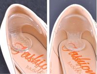 Jumada's Siliconen Hielbeschermers - Inlegzolen - Hielbescherming Gel - Hakken/Pumps - Pads - Doorzichtig - One size - Een Paar