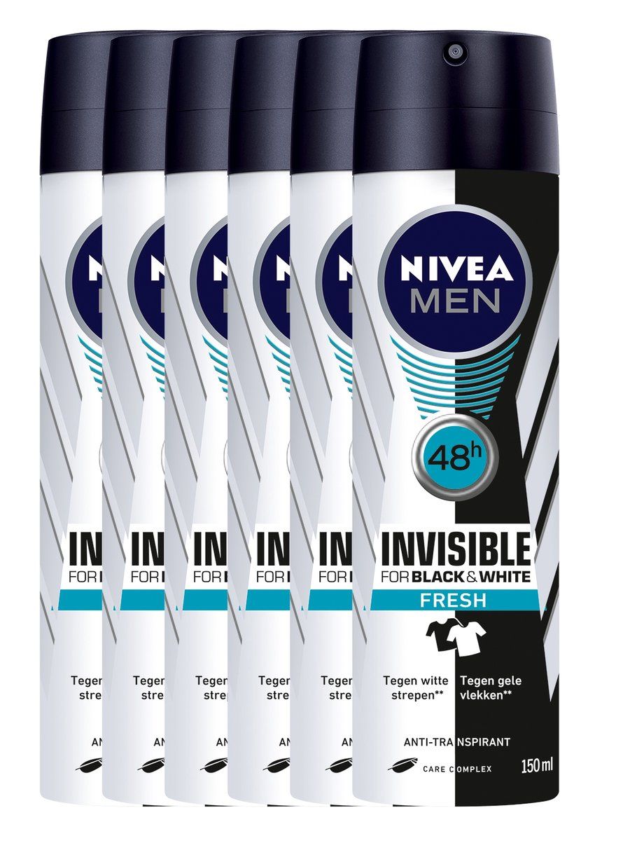 Nivea MEN Invisible for Black & White Fresh - 4005900375971
