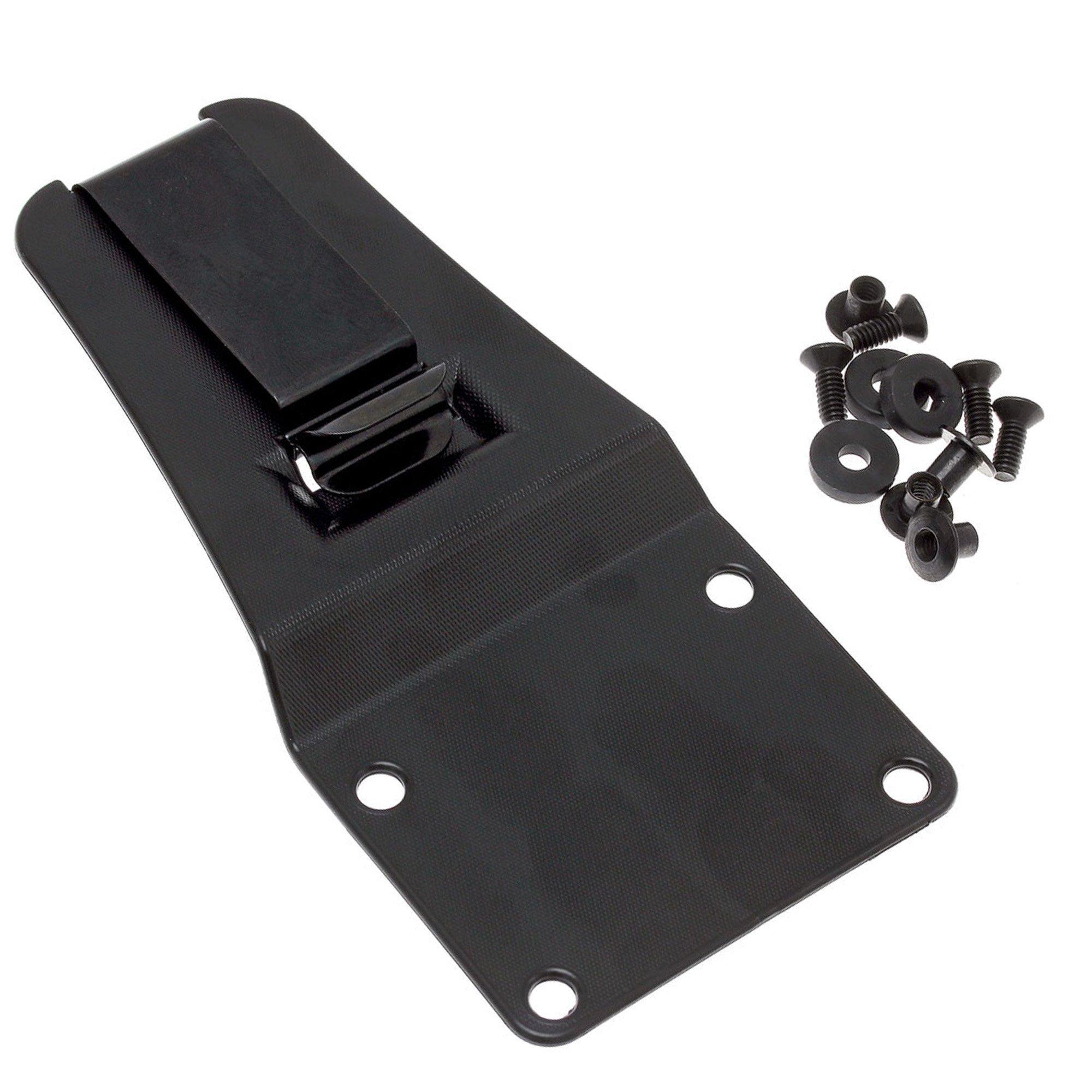 ESEE ESEE riemclip-plaat voor Model 5 & 6 schedes, black