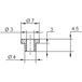 TRU COMPONENTS TC-V5815-203 Isolatieschijf 1 stuk(s) Buitendiameter: 7 mm Binnendiameter: 3 mm