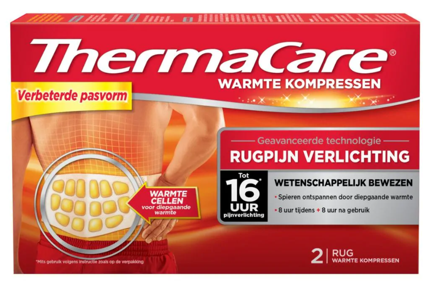 ThermaCare Warmte Kompressen Rug - 8000036024812