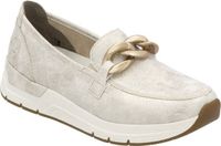 Rieker Dames 58944 Loafer, beige, 38 EU