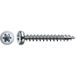 Spax - Lot De 100 Vis Acier Tête Ronde Diam.3.5 Mm X L.20 Mm
