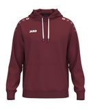 Jako On-sweatshirt met capuchon e Cott 6701on Bordeaux Katoen Mannen