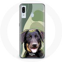 Maniacase Hoesje voor Samsung Galaxy A20 Beauceron Zwart
