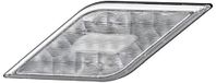 HELLA 2ZR 013 345-111 LED-Achteruitrijlicht - Shapeline Style - 24/12V - Geschroefd - voor horizontale bevestiging - Stekker: AMP - 3-polig