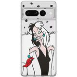 ERT GROUP mobiel telefoonhoesje voor Google PIXEL 7 PRO origineel en officieel erkend Disney patroon Cruella 004