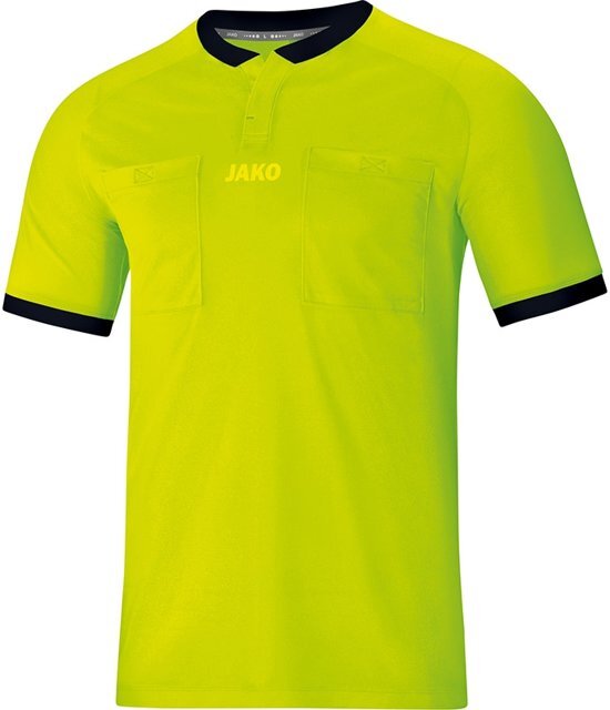 JAKO Scheidsrechtersshirt - Fluo Groen - XXL