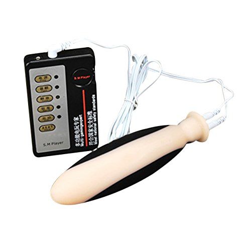 The Bondage Locker Dubbele Plug E Stim Machine Anaal of Vaginaal Electro Sex Play