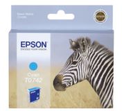 Epson T0742 Inktcartridge Cyaan Origineel