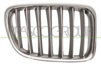 PRASCO BM7022033 frontgrillspoiler, chroom/zwart