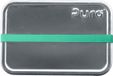 Pura Lunchbox - small - RVS - Zilver/Groen