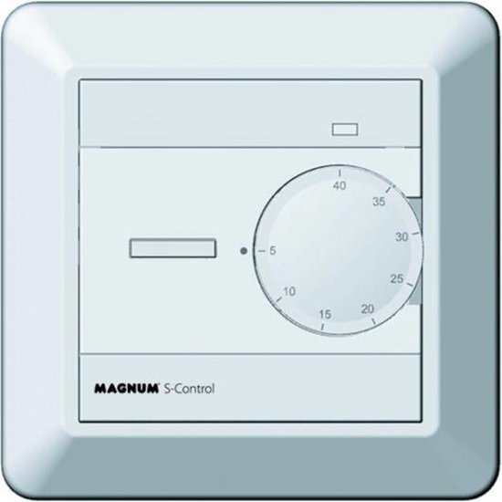 MAGNUM MAGNUM S-Control Thermostaat AAN/UIT inbouw incl. vloersensor