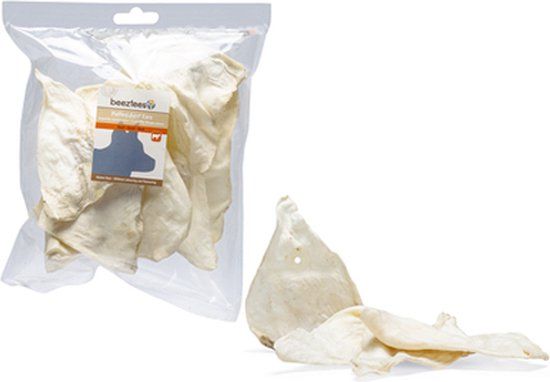Beeztees Gepofte Runderoren - 150 gram