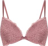 Hunkemöller Voorgevormde push-up beugel bh Marine Paars