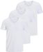 Jack & Jones T-shirt pour homme 3 pack Essentials Blanc XXL