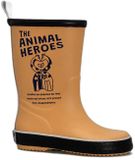 Rouchette Baby regenlaarzen Animal Heroes - Maat 27 - Geel
