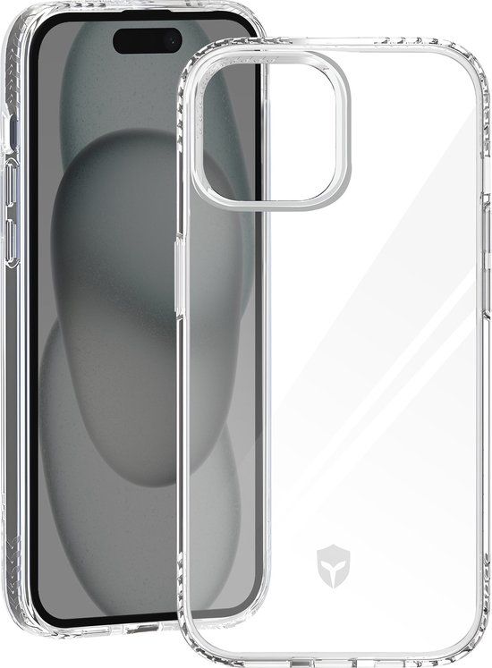 FORCE CASE PULSE versterkt hoesje Geschikt voor Apple iPhone 15, Transparant