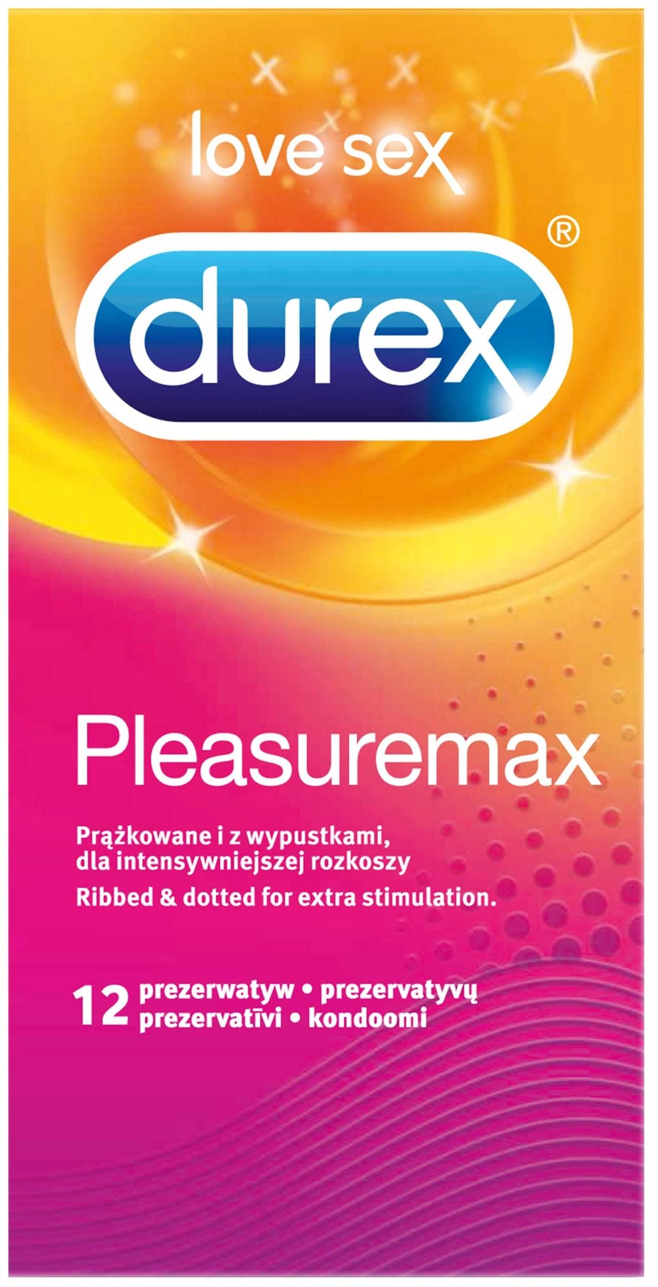 Durex Pleasuremax - 12 stuks