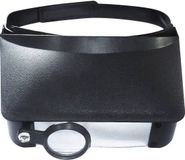 Basetech 2266930 Hoofdbandloep Vergrotingsfactor: 1.8 x, 2.3 x, 3.7 x, 4.8 x Zwart