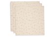 Jollein Multidoek Hydrofiel Woolly Beige Katoen 70x70cm 3 Stuks