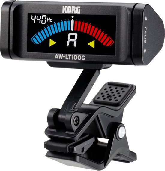 Korg AW-LT100G clip-on tuner voor gitaar