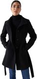 Salsa Jeans 21006875 Jas Zwart M Vrouw