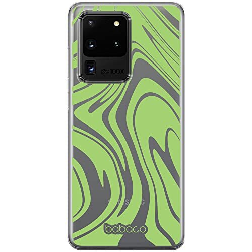 BABACO ERT GROUP mobiel telefoonhoesje voor Samsung S20 ULTRA 5G origineel en officieel erkend Babaco patroon Doodle 001 optimaal aangepast aan de vorm van de mobiele telefoon, gedeeltelijk bedrukt