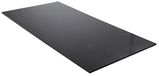 RS PRO PEHD kunststof plaat, zwart, 8 mm x 500 mm x 1000 mm