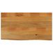 VidaXL Tafelblad met natuurlijke rand 110x60x2,5 cm massief mangohout