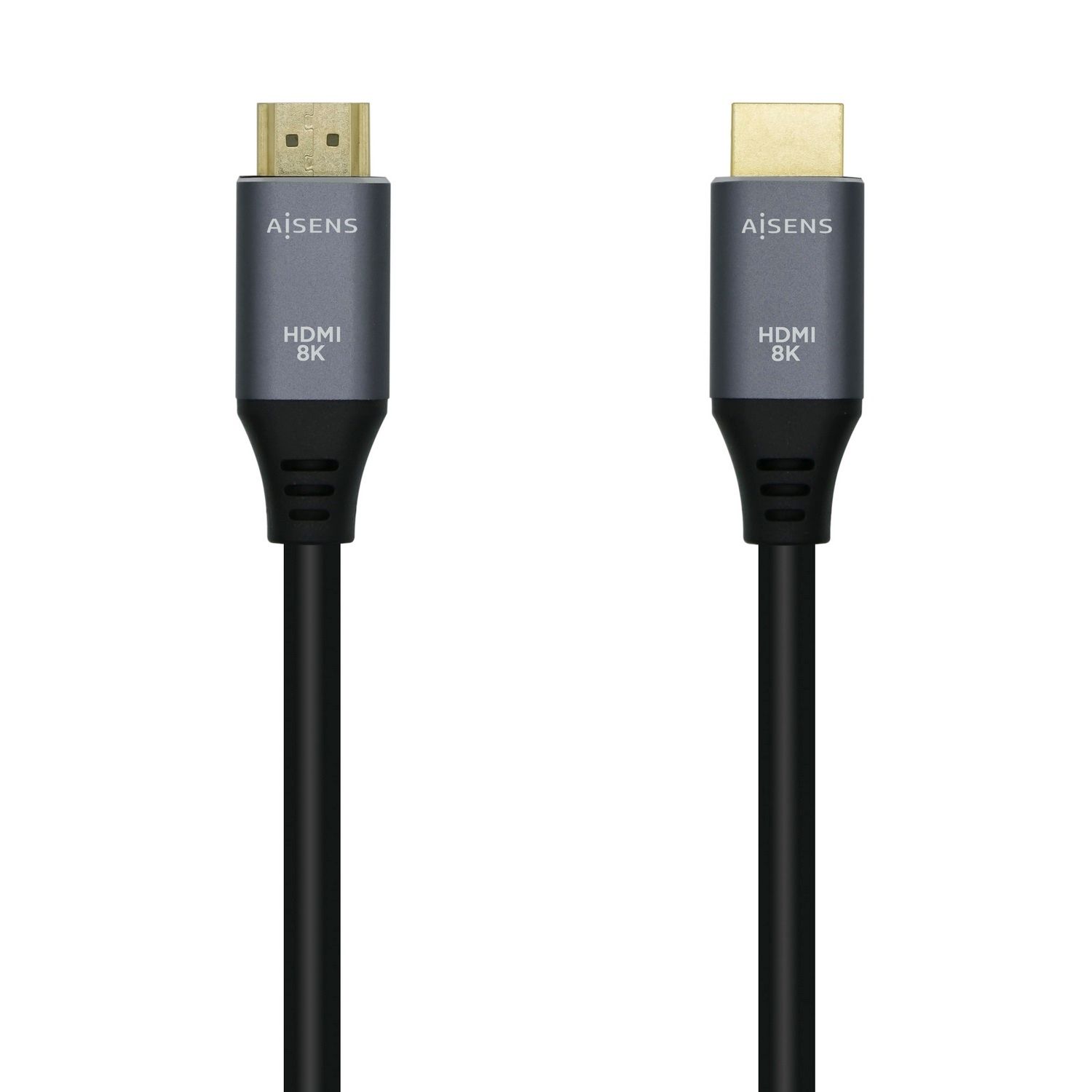 Aisens A150-0425 HDMI Kabel - 0,5 m - Zwart/Grijs