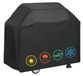 Housse de barbecue imperméable pour extérieur, dimensions : 147 x 61 x 122 cm