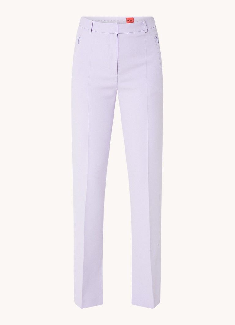 HUGO BOSS Hinovi High Waist Bootcut Trousers with Pockets