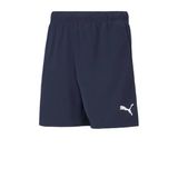 Puma Junior sportshort teamRISE donkerblauw