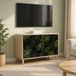 Maison Exclusive meuble TV ELBURG, 69 x 33 x 50 cm, placage bois Sonoma