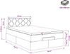 vidaXL Ottoman bed met matras met hoofdeinde Zwart 120 x 190 cm Stof