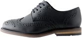 Next Jongens Leren Brogues met Veters Zwart