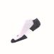 Thorlos Dames Lite Padded Low Cut Mini Sokken, Wit/Navy, M