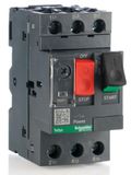 Schneider Electric Motorbeveiligingsschakelaar, 3-polig, 9-14A, knopbediening, schroefaansluiting, artikelnummer GV2ME16