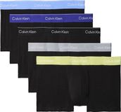 Calvin Klein Heren 5-Pack Icon Stretch Boxershorts Zwart Katoen/Elastaan Maat M