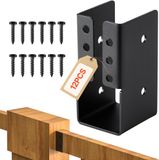VEVOR 12 Stuks Balkhangers voor 49x92mm Balken, Houtverbinders, Paaldragers