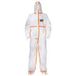 uvex 8909409 4B MF eenweg (NR) combinaison blanc, S