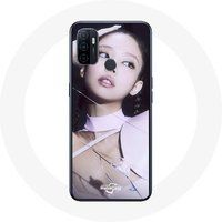 Blackpink Etui voor Oppo A53 Blackpink Born Pink Poster Teaser Jennie Comeback Single Pink Venom 2022 Maniacase