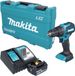 Makita DHP 490 RG1K accu-slagboormachine 18 V 65 Nm borstelloos + 1x accu 6,0 Ah + oplader + koffer
