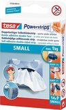 Tesa Powerstrips Small - 28 stuks - Zelfklevende ophanghaakjes - Wit