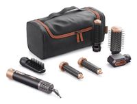 Princess Airstyler Plus 529215 – 6‑in‑1 Föhnborstel – 1000W – Met 6 opzetstukken – 3 Warmtestanden – 2 Snelheden – LED‑indicator